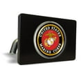 thumbnail image 1 of [Officially Licensed Product] - USMC Metal Trailer/Tow Hitch Cover with Emblem, 1 of 6