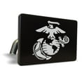 thumbnail image 1 of [Officially Licensed USMC Product] - The Eagle, Globe, and Anchor Marine Corps - Premium QuaIity Anodized Billet Aluminum Laser Etched UV Resistant Metal Car Trailer/Tow Hitch Cover for 2" Receivers, 1 of 5