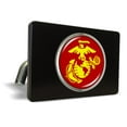 thumbnail image 1 of [Officially Licensed Product] - USMC Metal Trailer/Tow Hitch Cover with Emblem, 1 of 6