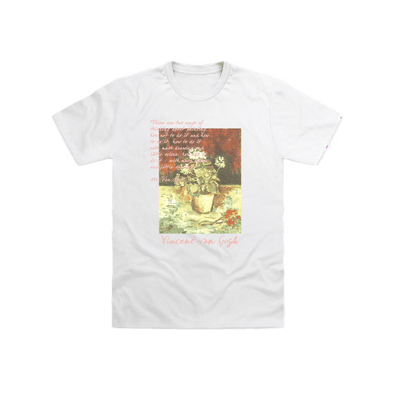 Officially Licensed APOH, Van Gogh Geranium T-Shirt
