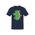 thumbnail image 1 of Officially Licensed Van Holten Pickles Vibrant Pickle with Rainbow Splash Men's T-shirt, 1 of 3