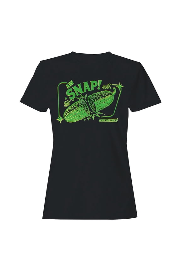 Officially Licensed Van Holten’s Pickles Aw Snap! Women's T-shirt