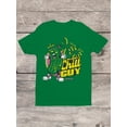 thumbnail image 1 of Officially Licensed Van Holten's Pickles Chill Guy Women's T-shirt, 1 of 2