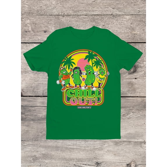 Officially Licensed Van Holten's Pickles Chill Out Party Vibes Women's T-shirt