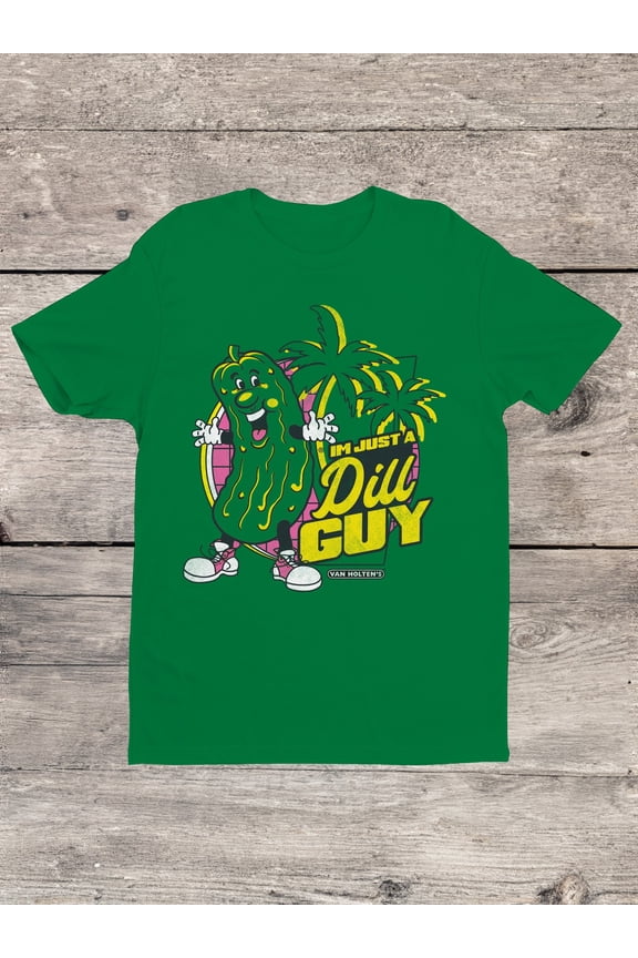 Officially Licensed Van Holten's Pickles I'm Just a Dill Guy Women's T-shirt
