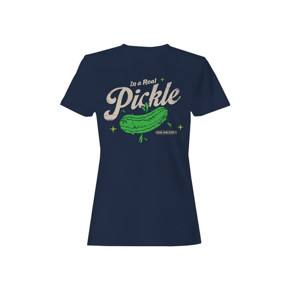 Officially Licensed Van Holten’s Pickles In a Real Pickle Women's T-shirt