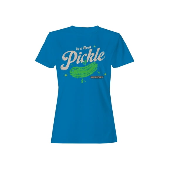 Officially Licensed Van Holten’s Pickles In a Real Pickle Women's T-shirt