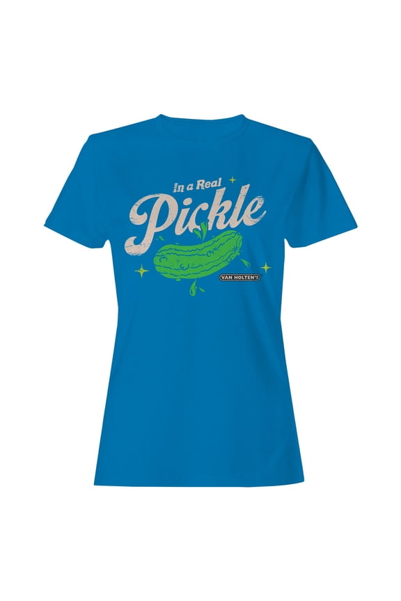 Officially Licensed Van Holten’s Pickles In a Real Pickle Women's T-shirt