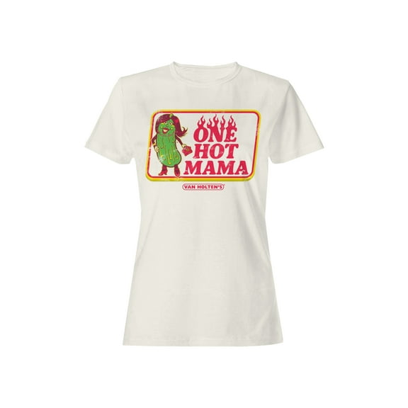 Officially Licensed Van Holten’s Pickles One Hot Mama Women's T-shirt
