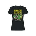thumbnail image 1 of Officially Licensed Van Holten’s Pickles Snack Attack! Women's T-shirt, 1 of 3