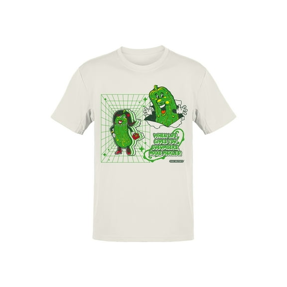 Officially Licensed Van Holten's Pickles When life gives cucumbers Men's T-shirt