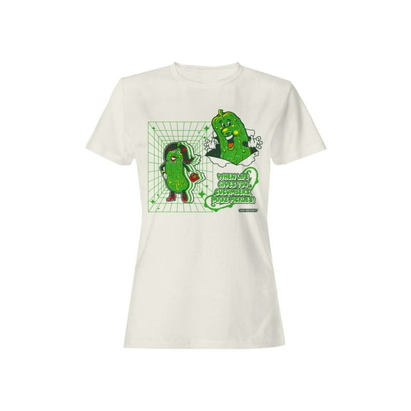 Officially Licensed Van Holten’s Pickles When life gives cucumbers Women's T-shirt