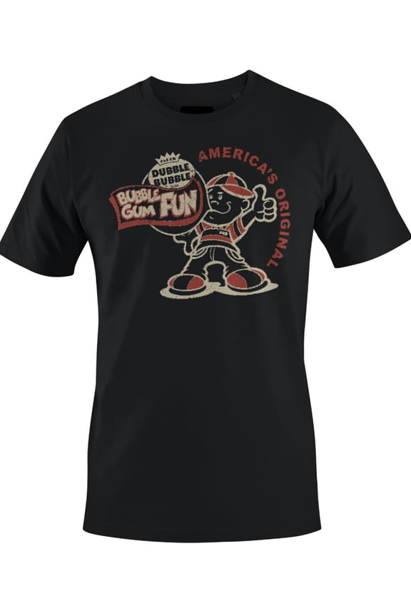 Officially Licensed Vintage Dubble Bubble Advertisement Men's T-shirt