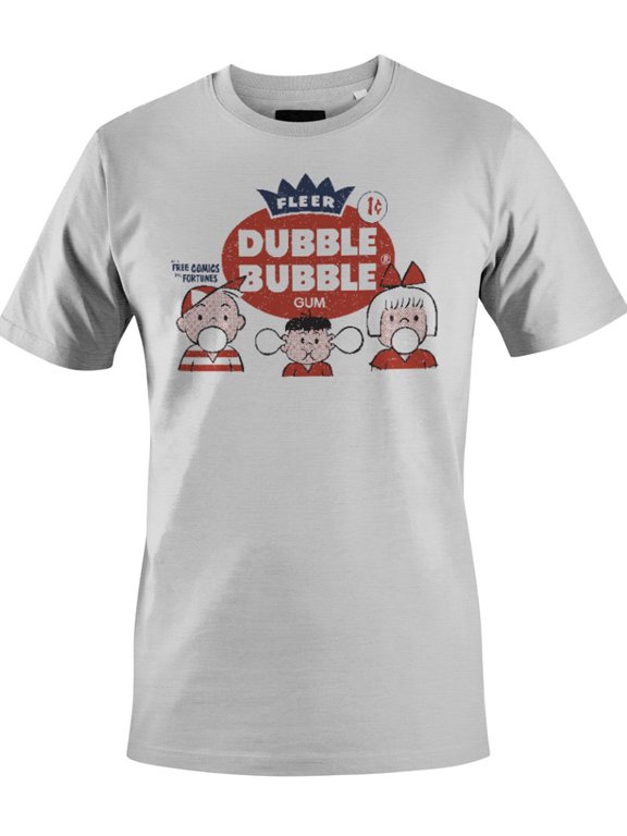 Officially Licensed Vintage Dubble Bubble Gum Advertisement Men's T-shirt