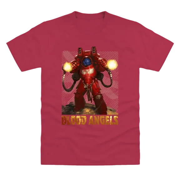 Officially Licensed Warhammer 40,000: Blood Angels T Shirt