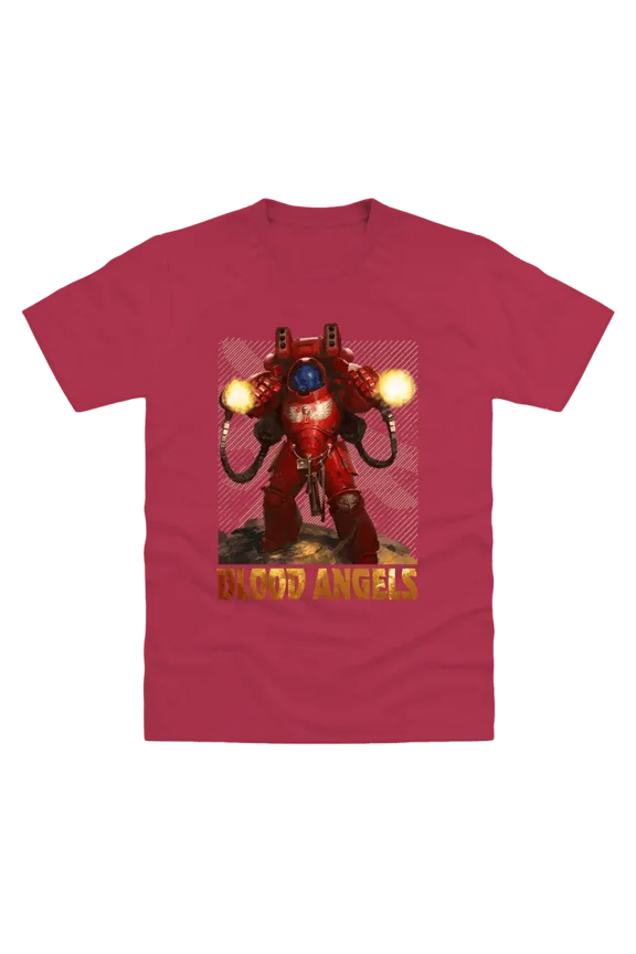 Officially Licensed Warhammer 40,000: Blood Angels T Shirt