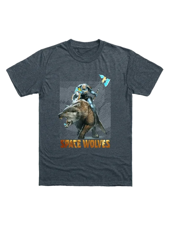 Officially Licensed Warhammer 40,000: Space Wolves T Shirt