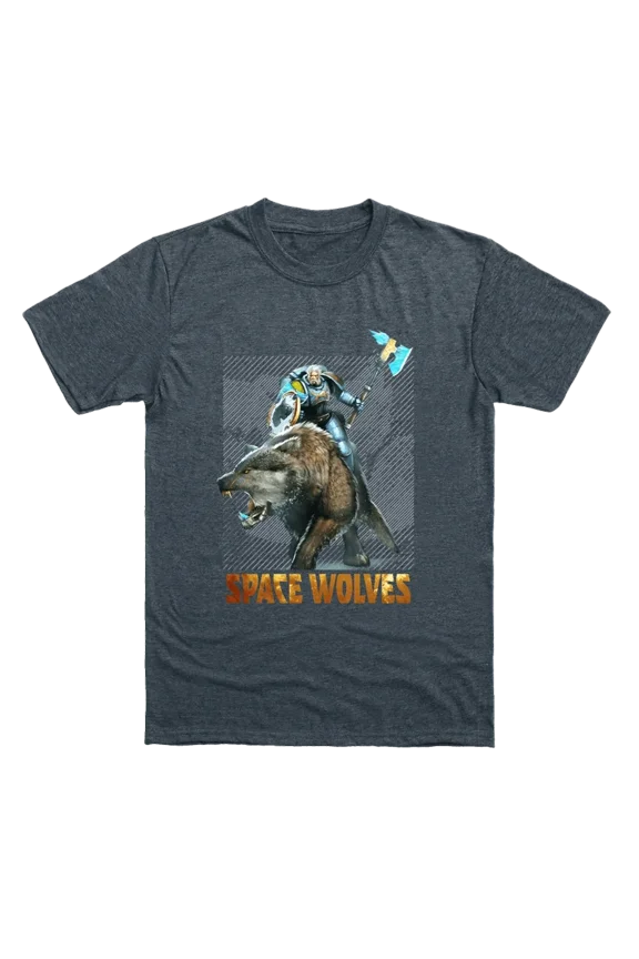 Officially Licensed Warhammer 40,000: Space Wolves T Shirt