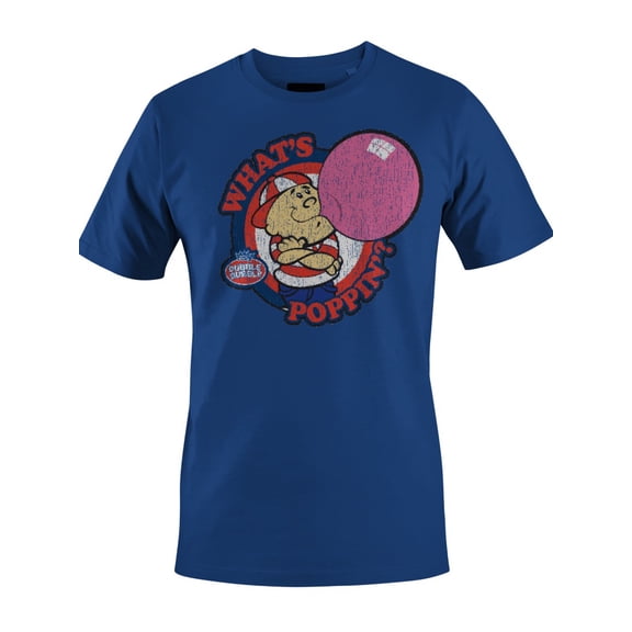 Officially Licensed What's Poppin' Vintage Bubble Gum Cartoon Men's T-shirt