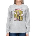 thumbnail image 1 of Officially Licensed Zoltar Fortune Teller Graphic Women's Sweatshirt, 1 of 4
