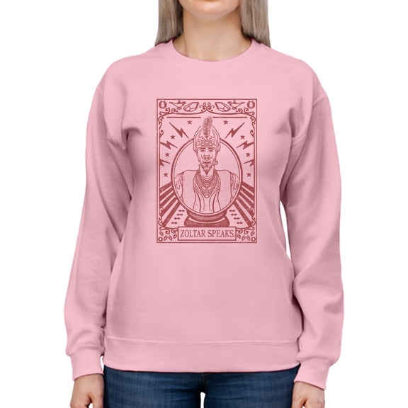 Officially Licensed Zoltar Mystic Fortune Teller - Women's Sweatshirt