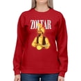 thumbnail image 1 of Officially Licensed Zoltar Vintage Psychic Graphic Women's Sweatshirt, 1 of 4