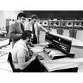 thumbnail image 1 of Officials At The Main Console Of Univac 1108 History (36 x 24), 1 of 1