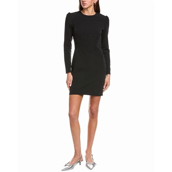 Officine Générale womens Officine Generale Sully Crepe Mini Dress, s, Black