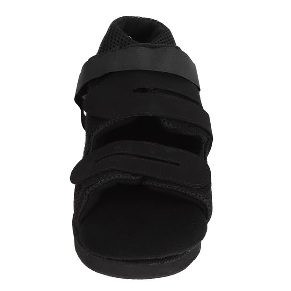 Offloading Post Op Shoe Foot Supports SHOCK ABSORPTION Offloading Post Op Shoe Black Foot Protection Cast Boot Breathable 15 Degree Closed Toe Removable Walking Shoe For Foot Protection And Supports