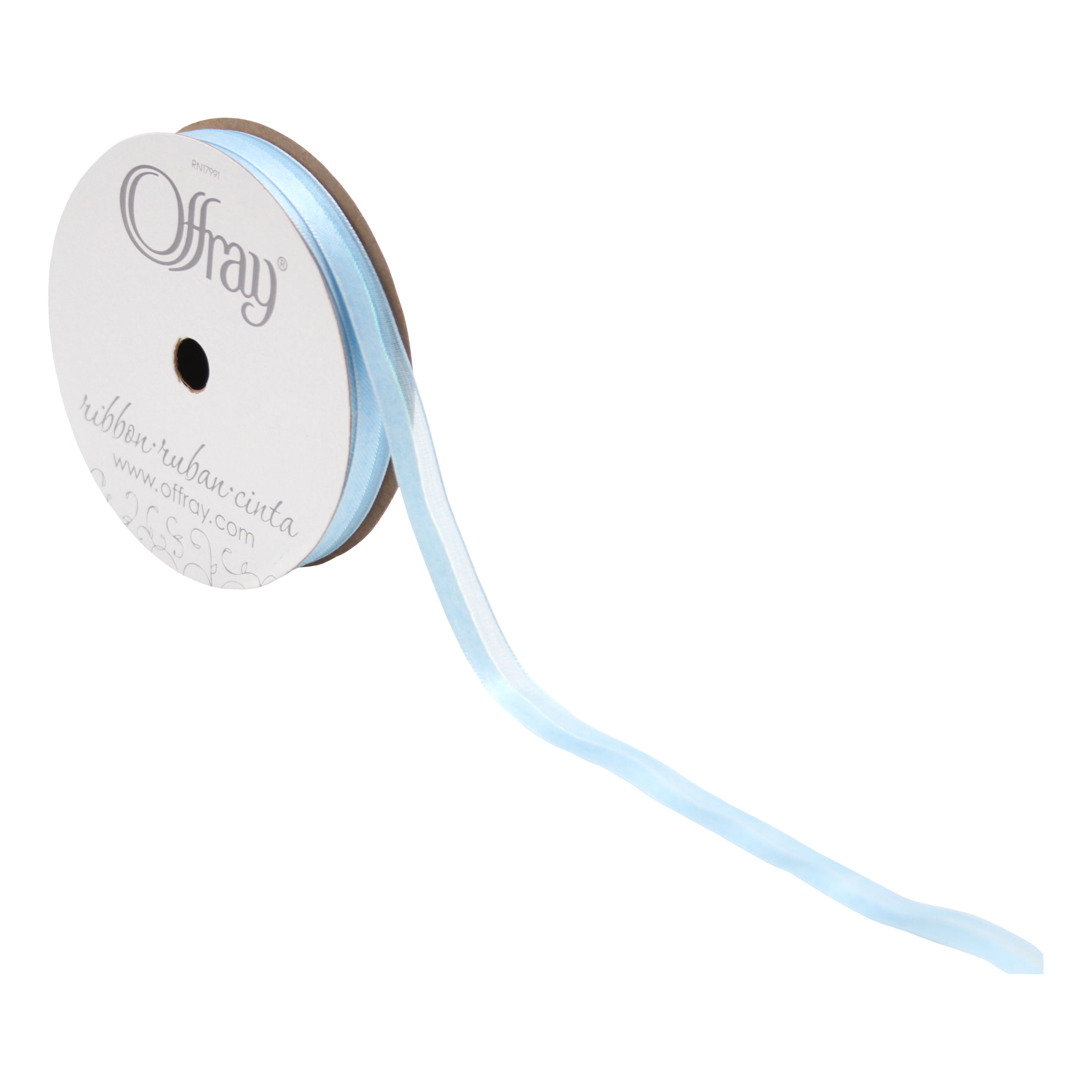 Offray Sheer Ribbon Offray 3/8