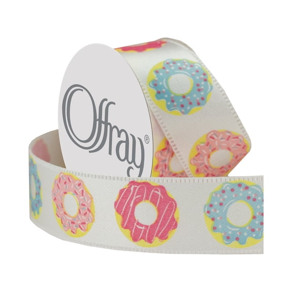 Offray 5/8" Donuts Microspool Ribbon