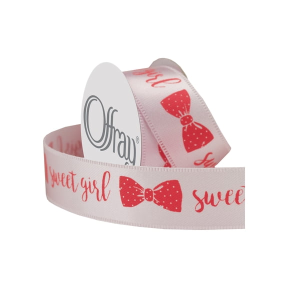 Offray 5/8" Sweet Girl Ribbon