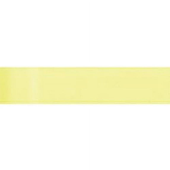 Offray 5/8" x 18' Single Face Satin Baby Maize Ribbon, 1 Each