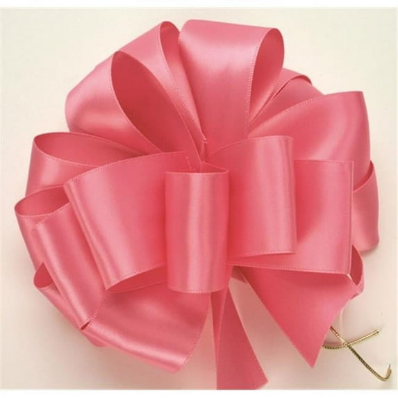 Offray 562925 0. 62 inch Double Face Satin Ribbon - 50 Yards, Hot Pink - No. 3