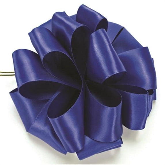 Offray 604908 0. 87 inch Double Face Satin Ribbon - 100 Yards, Royal - No. 5