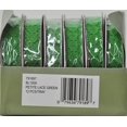 thumbnail image 1 of Offray 7/16"x3 Yd Petite Lace Trim-Green, 1 of 1