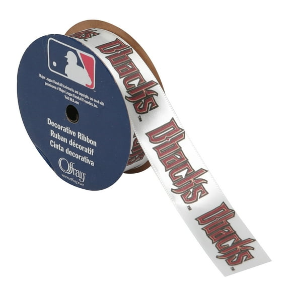 Offray 7/8"x9' Arizona Diamondbacks MLB Ribbon