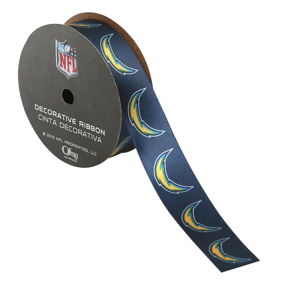 Offray 7/8"x9' NFL San Diego Chargers Ribbon