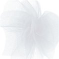 thumbnail image 1 of Offray 835140 6 inch Tulle Ribbon - 100 Yards, White, 1 of 1