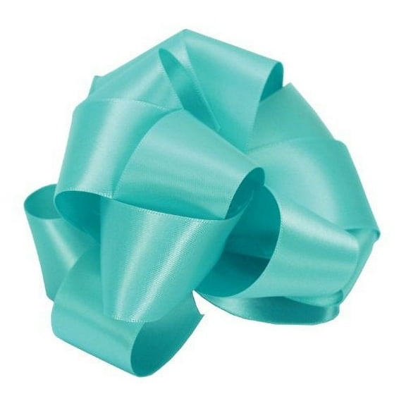 Offray Double Face Satin Craft Ribbon, 1-1/2-Inch Wide by 10-Yard Spool, Diamond Blue