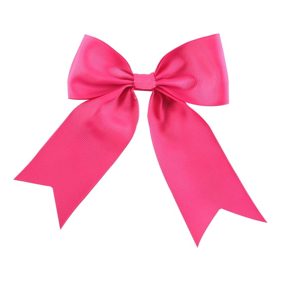 Offray Hot Pink Large Grosgrain Bow with Tails, 1 Each