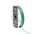 thumbnail image 1 of Offray Ribbon, Aqua 1/8 inch Galena Metallic Ribbon, 9 feet, 1 of 15