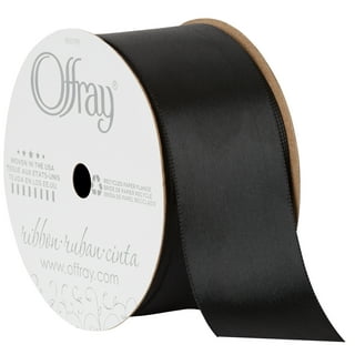 Offray Ribbon, Pink 1 1/2 inch Wired Edge Sheer Sheer Ribbon, 9 feet