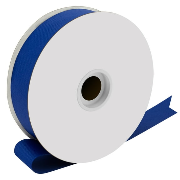 Offray Ribbon, Blue 1 1/2 Inch Grosgrain Ribbon for Crafting, Sewing, Gift Wrapping, Decorating, 50 Yd, 1 Each