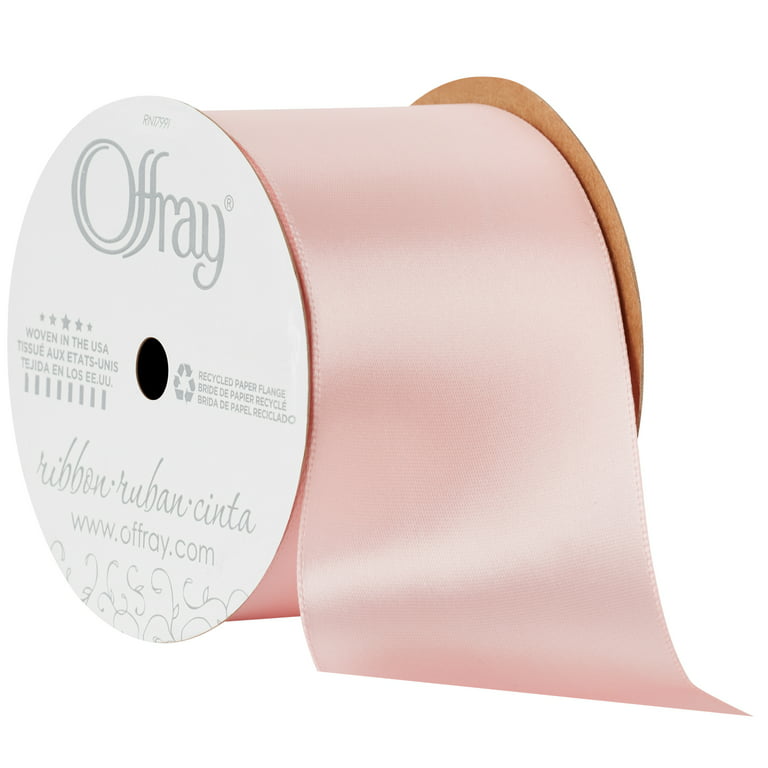 100% Blush Pink Silk Ribbon (1M) — STYLED BY JUNO