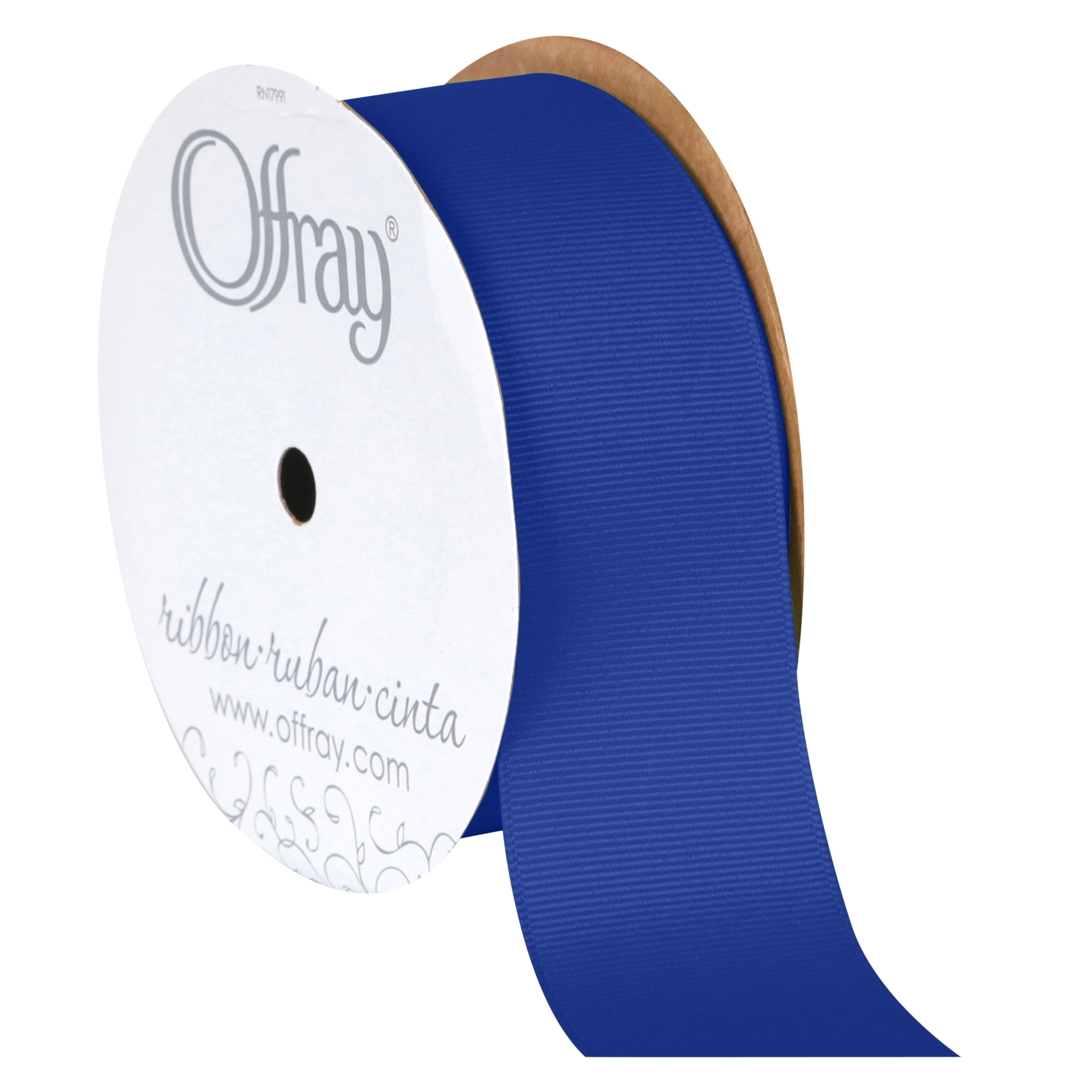  Offray 67284 1.5 Wide Grosgrain Ribbon, 1-1/2 Inch x 12 Feet,  Century Blue