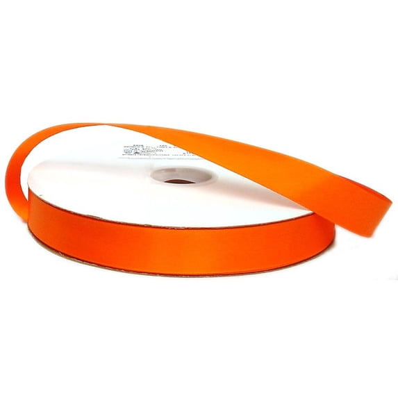 Offray Ribbon Doubleface Satin 7/8" Torrid Orange