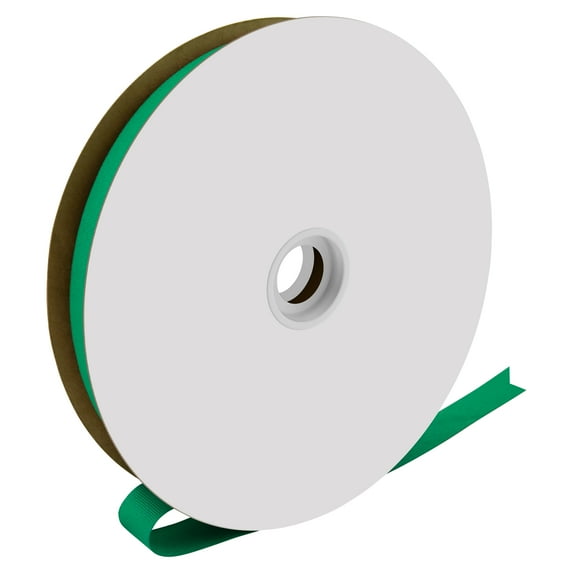 Offray Ribbon, Green 7/8 Inch Grosgrain Ribbon for Crafting, Sewing, Gift Wrapping, Decorating, 100 Yards, 1 Each