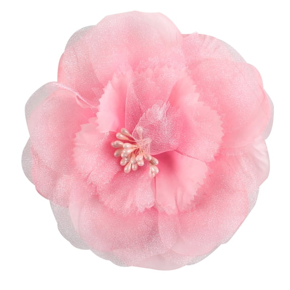 Offray Ribbon Light Pink Sheer Flower