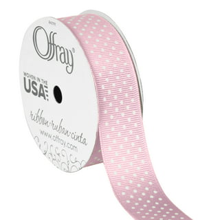 Offray 0.375 Single Face Satin Light Pink Ribbon, 1 Each 